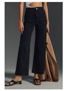 Anthropologie Pilcro The Skipper Wide-Leg Jeans 30 Tall